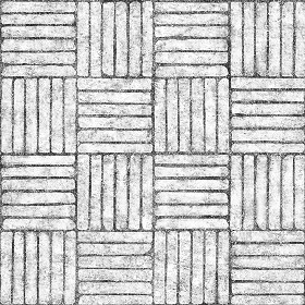 Textures   -   ARCHITECTURE   -   PAVING OUTDOOR   -   Concrete   -   Blocks regular  - Paving outdoor concrete regular block texture seamless 05780 - Bump