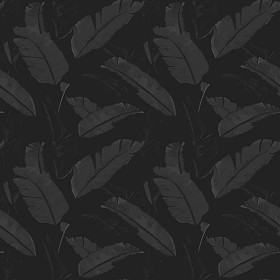 Textures   -   MATERIALS   -   WALLPAPER   -   various patterns  - Banana leaves wallpaper texture seamless 20930 - Specular