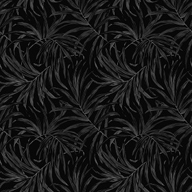 Textures   -   MATERIALS   -   WALLPAPER   -   various patterns  - Tropics bali leaves wallpaper texture seamless 20932 - Specular