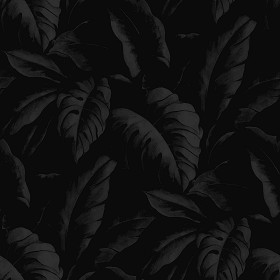 Textures   -   MATERIALS   -   WALLPAPER   -   various patterns  - Tropical leaves wallpaper texture seamless 20933 - Specular