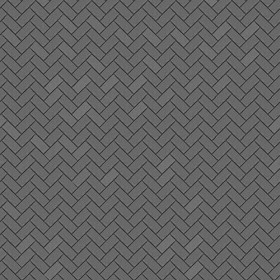 Textures   -   ARCHITECTURE   -   PAVING OUTDOOR   -   Concrete   -   Herringbone  - Concrete paving herringbone outdoor texture seamless 05805 - Displacement