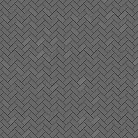 Textures   -   ARCHITECTURE   -   PAVING OUTDOOR   -   Concrete   -   Herringbone  - Concrete paving herringbone outdoor texture seamless 05805 - Displacement