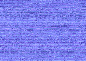 Textures   -   ARCHITECTURE   -   BRICKS   -   Damaged bricks  - Damaged bricks texture seamless 00117 - Normal