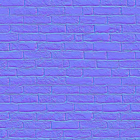 Textures   -   ARCHITECTURE   -   BRICKS   -   Dirty Bricks  - Dirty bricks texture seamless 00158 - Normal