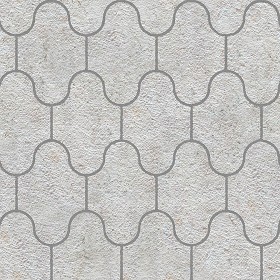 Textures   -   ARCHITECTURE   -   PAVING OUTDOOR   -   Concrete   -  Blocks mixed - Paving concrete mixed size texture seamless 05577