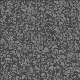 Textures   -   ARCHITECTURE   -   TILES INTERIOR   -   Terrazzo  - terrazzo floor tile PBR texture seamless 21499 - Specular