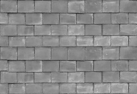 Textures   -   ARCHITECTURE   -   STONES WALLS   -   Stone blocks  - Wall stone with regular blocks texture seamless 08308 - Bump