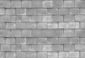 Textures   -   ARCHITECTURE   -   STONES WALLS   -   Stone blocks  - Wall stone with regular blocks texture seamless 08308 - Displacement