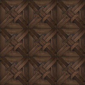 Textures   -   ARCHITECTURE   -   WOOD FLOORS   -  Geometric pattern - Parquet geometric pattern texture seamless 04883