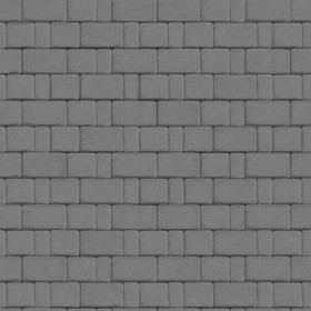 Textures   -   ARCHITECTURE   -   PAVING OUTDOOR   -   Concrete   -   Blocks regular  - Paving outdoor concrete regular block texture seamless 05787 - Displacement