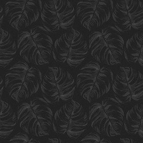 Textures   -   MATERIALS   -   WALLPAPER   -   various patterns  - Tropical leaves wallpaper texture seamless 20936 - Specular