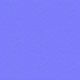 Textures   -   ARCHITECTURE   -   WOOD FLOORS   -   Geometric pattern  - Parquet geometric pattern texture seamless 04884 - Normal