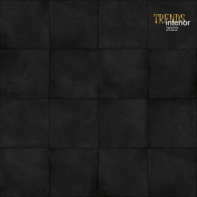 Textures   -   ARCHITECTURE   -   TILES INTERIOR   -   Cement - Encaustic   -  Cement - Black concrete tiles pbr texture seamless 22289