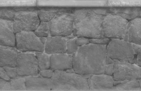 Textures   -   ARCHITECTURE   -   STONES WALLS   -   Stone walls  - Old wall stone texture seamless 08553 - Displacement