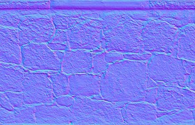 Textures   -   ARCHITECTURE   -   STONES WALLS   -   Stone walls  - Old wall stone texture seamless 08553 - Normal