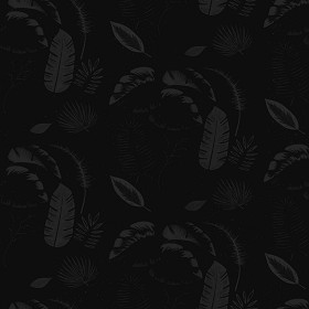Textures   -   MATERIALS   -   WALLPAPER   -   various patterns  - Tropical leaves wallpaper PBR texture seamless 21562 - Specular