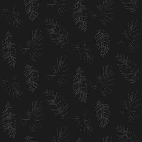 Textures   -   MATERIALS   -   WALLPAPER   -   various patterns  - Vinyl wallpaper with leaves PBR texture seamless 21563 - Specular