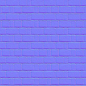 Textures   -   ARCHITECTURE   -   PAVING OUTDOOR   -   Concrete   -   Blocks regular  - Paving outdoor concrete regular block texture seamless 05792 - Normal