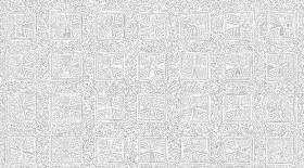 Textures   -   ARCHITECTURE   -   PAVING OUTDOOR   -   Concrete   -   Blocks regular  - Concrete dirt paving outdoor with glass bloks texture seamless 18720 - Ambient occlusion
