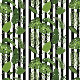 Textures   -   MATERIALS   -   WALLPAPER   -  various patterns - tropical leaves wallpaper texture seamless 21565