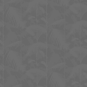 Textures   -   MATERIALS   -   WALLPAPER   -   various patterns  - Vinyl wallpaper with palm leaves PBR texture seamless 21566 - Displacement