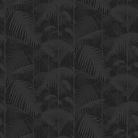 Textures   -   MATERIALS   -   WALLPAPER   -   various patterns  - Vinyl wallpaper with palm leaves PBR texture seamless 21566 - Specular