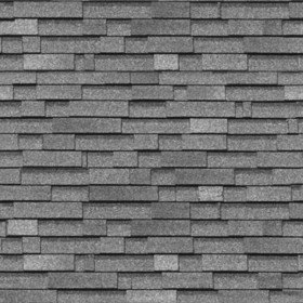 Textures   -   ARCHITECTURE   -   ROOFINGS   -   Asphalt roofs  - Asphalt roofing texture seamless 03266 - Displacement