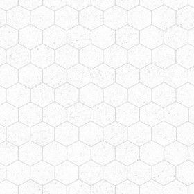 Textures   -   ARCHITECTURE   -   TILES INTERIOR   -   Hexagonal mixed  - Concrete hexagonal tile texture seamless 17116 - Ambient occlusion