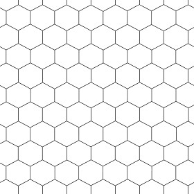 Textures   -   ARCHITECTURE   -   TILES INTERIOR   -   Hexagonal mixed  - Concrete hexagonal tile texture seamless 17116 - Bump