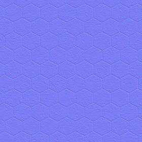 Textures   -   ARCHITECTURE   -   TILES INTERIOR   -   Hexagonal mixed  - Concrete hexagonal tile texture seamless 17116 - Normal