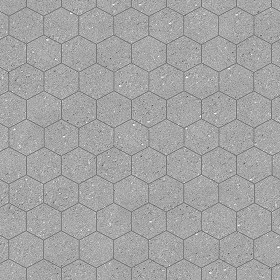 Textures   -   ARCHITECTURE   -   TILES INTERIOR   -   Hexagonal mixed  - Concrete hexagonal tile texture seamless 17116 (seamless)