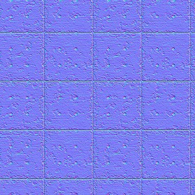 Textures   -   ARCHITECTURE   -   PAVING OUTDOOR   -   Concrete   -   Blocks damaged  - Concrete paving outdoor damaged texture seamless 05496 - Normal
