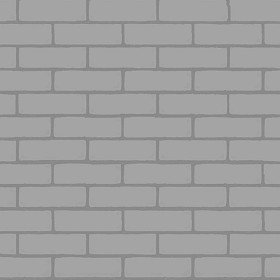 Textures   -   ARCHITECTURE   -   BRICKS   -   Facing Bricks   -   Smooth  - Facing smooth bricks texture seamless 00266 - Displacement