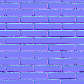 Textures   -   ARCHITECTURE   -   BRICKS   -   Colored Bricks   -   Smooth  - Texture colored bricks smooth seamless 00068 - Normal