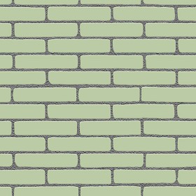 Textures   -   ARCHITECTURE   -   BRICKS   -   Colored Bricks   -  Smooth - Texture colored bricks smooth seamless 00068