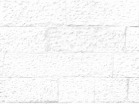 Textures   -   ARCHITECTURE   -   STONES WALLS   -   Stone blocks  - Wall stone with regular blocks texture seamless 08309 - Ambient occlusion