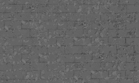 Textures   -   ARCHITECTURE   -   PAVING OUTDOOR   -   Concrete   -   Blocks regular  - Concrete paving outdoor with dead leaves texture seamless 19281 - Displacement