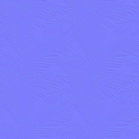 Textures   -   MATERIALS   -   WALLPAPER   -   various patterns  - Vinyl wallpaper with palm leaves PBR texture seamless 21567 - Normal