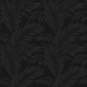 Textures   -   MATERIALS   -   WALLPAPER   -   various patterns  - Vinyl wallpaper with palm leaves PBR texture seamless 21567 - Specular