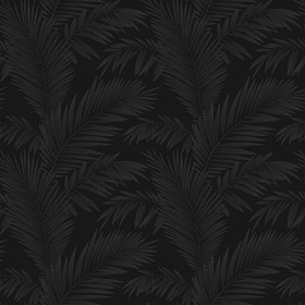 Textures   -   MATERIALS   -   WALLPAPER   -   various patterns  - Vinyl wallpaper with palm leaves PBR texture seamless 21567 - Specular