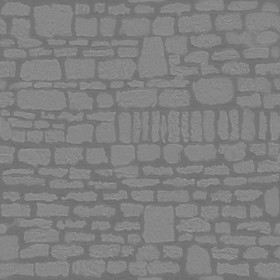 Textures   -   ARCHITECTURE   -   STONES WALLS   -   Stone walls  - Old wall stone texture seamless 08561 - Displacement