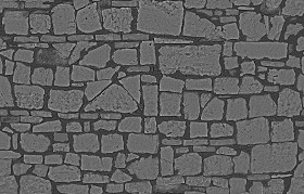 Textures   -   ARCHITECTURE   -   STONES WALLS   -   Stone walls  - Old wall stone texture seamless 08562 - Bump