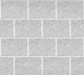 Textures   -   ARCHITECTURE   -   PAVING OUTDOOR   -   Concrete   -   Blocks regular  - Concrete paving outdoor texture seamless 20752 - Bump