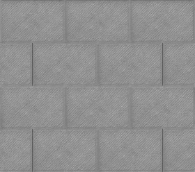 Textures   -   ARCHITECTURE   -   PAVING OUTDOOR   -   Concrete   -   Blocks regular  - Concrete paving outdoor texture seamless 20752 - Displacement