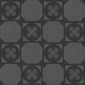 Textures   -   ARCHITECTURE   -   TILES INTERIOR   -   Cement - Encaustic   -   Cement  - Cement concrete tile texture seamless 13333 - Specular