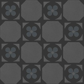 Textures   -   ARCHITECTURE   -   TILES INTERIOR   -   Cement - Encaustic   -   Cement  - Cement concrete tile texture seamless 13333 - Specular