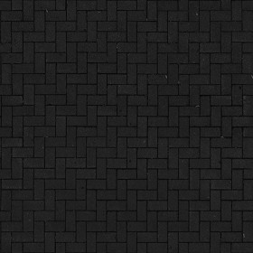 Textures   -   ARCHITECTURE   -   PAVING OUTDOOR   -   Concrete   -   Herringbone  - Concrete paving herringbone outdoor texture seamless 05807 - Specular