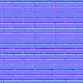Textures   -   ARCHITECTURE   -   BRICKS   -   Facing Bricks   -   Smooth  - Facing smooth bricks texture seamless 00267 - Normal