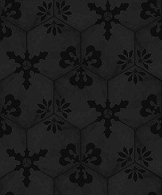 Textures   -   ARCHITECTURE   -   TILES INTERIOR   -   Hexagonal mixed  - Hexagonal tile texture seamless 17117 - Specular