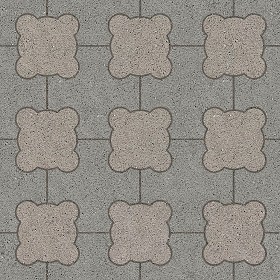 Textures   -   ARCHITECTURE   -   PAVING OUTDOOR   -   Concrete   -   Blocks mixed  - Paving concrete mixed size texture seamless 05579 (seamless)